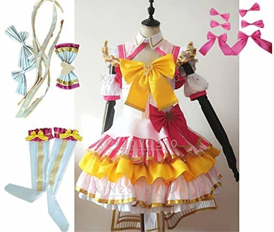 プリパラ 三分妄想製 真中らぁら コスプレ衣装 三分妄想 プリパラ 真中らぁら コスプレ 衣装 ※ウィッグ 靴 追加